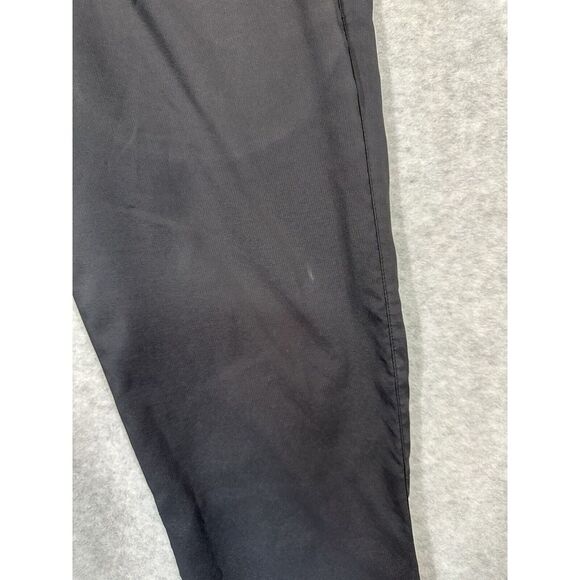 Nike Golf Mens Tour Performance Dri Fit Pants Size 34x32 Black Straight Leg Read - Picture 2 of 9